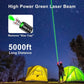 🔦 Luz laser de ponto único vermelha e verde
