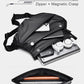 Bolsa Transversal Masculina com Fecho Magnético
