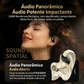 Auriculares Bluetooth Open-Ear (OWS) com Gancho • Bluetooth 5.4 • Estojo com Ecrã Tátil • Carregamento Type-C