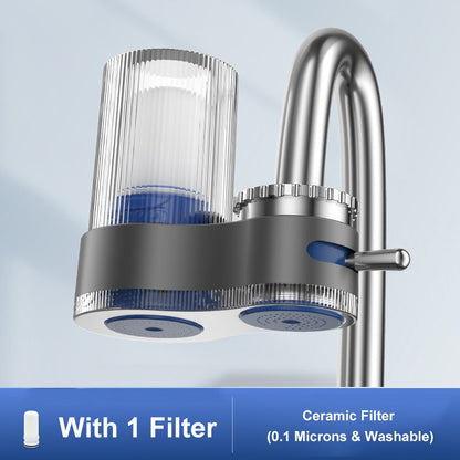 💥 Filtro de água para torneira com adaptadores