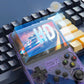 console de videogame portátil retrô 3d