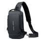 Carregamento USB bolsa desportiva Bolsa de ombro anti-roubo