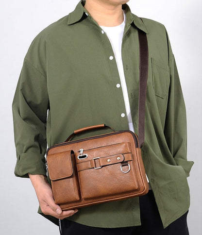 Men's Leisure Hand -To -Shoulder Messenger Bag